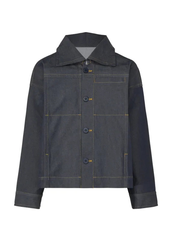 FLAT DENIM JACKET sold by Issey Miyake
