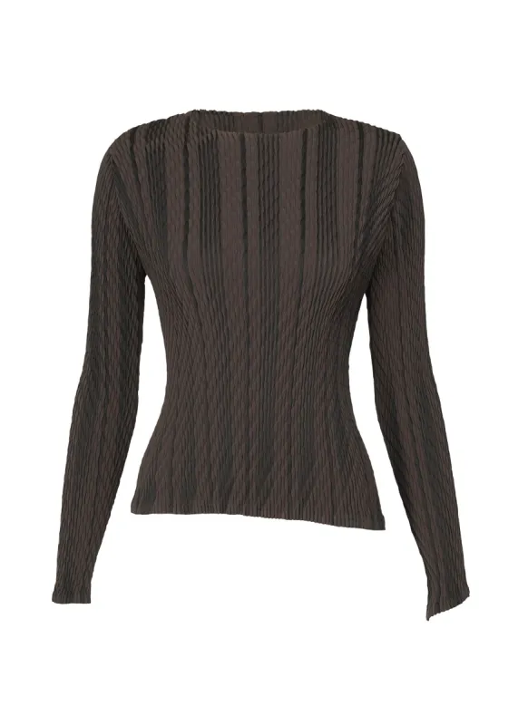 ROPE STRIPE PLEATS SHIRT sold by Issey Miyake