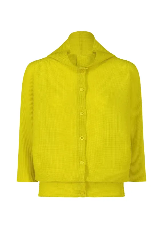 DOLMAN STRETCH PLEATS 2 CARDIGAN sold by Issey Miyake