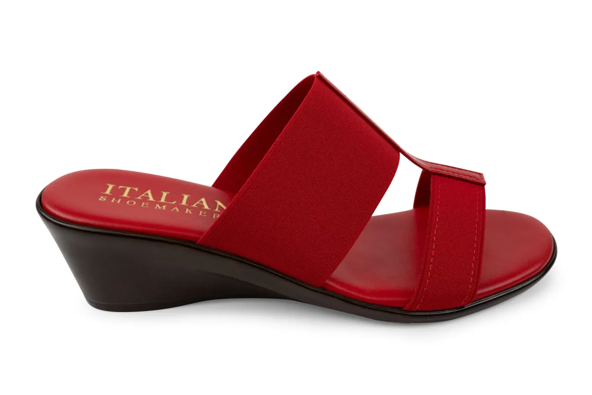 Sadey Wedge Sandal sold by Italian Shoemakers