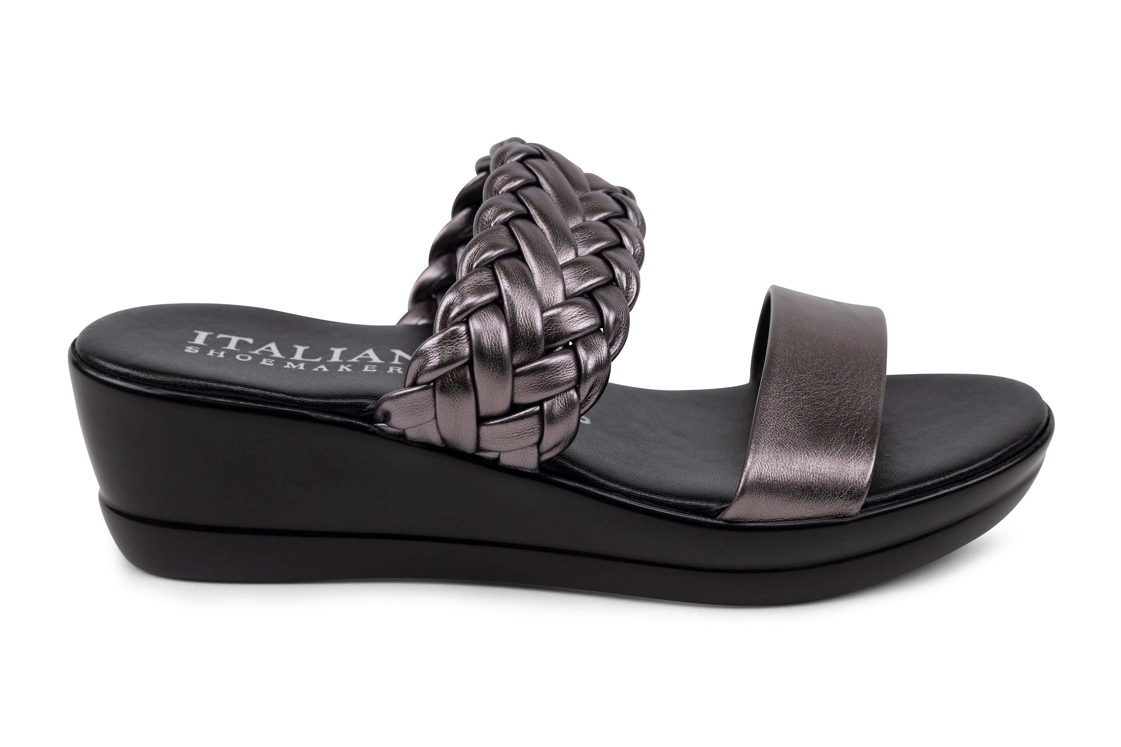 Tulay - Double Strap Wedge Sandal sold by Italian Shoemakers product image thumbnail 2