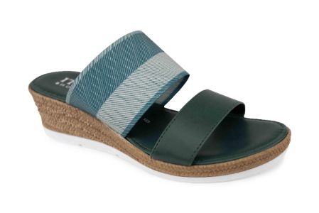 Gigi - Elastic Wedge Sandal sold by Italian Shoemakers