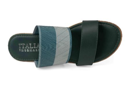 Gigi - Elastic Wedge Sandal sold by Italian Shoemakers