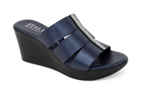 Marvina - Multi Strap Wedge Sandal sold by Italian Shoemakers