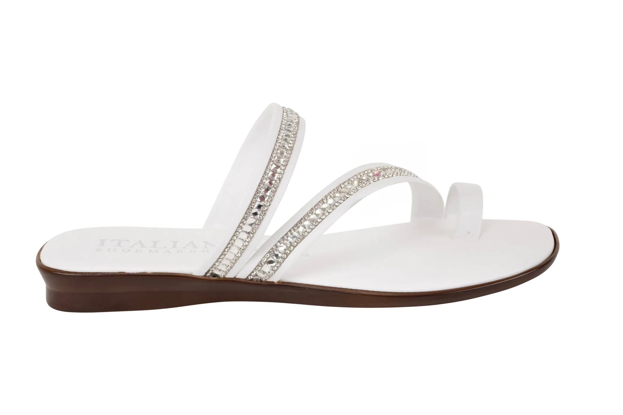 Velvette Toe Ring Sandals sold by Italian Shoemakers