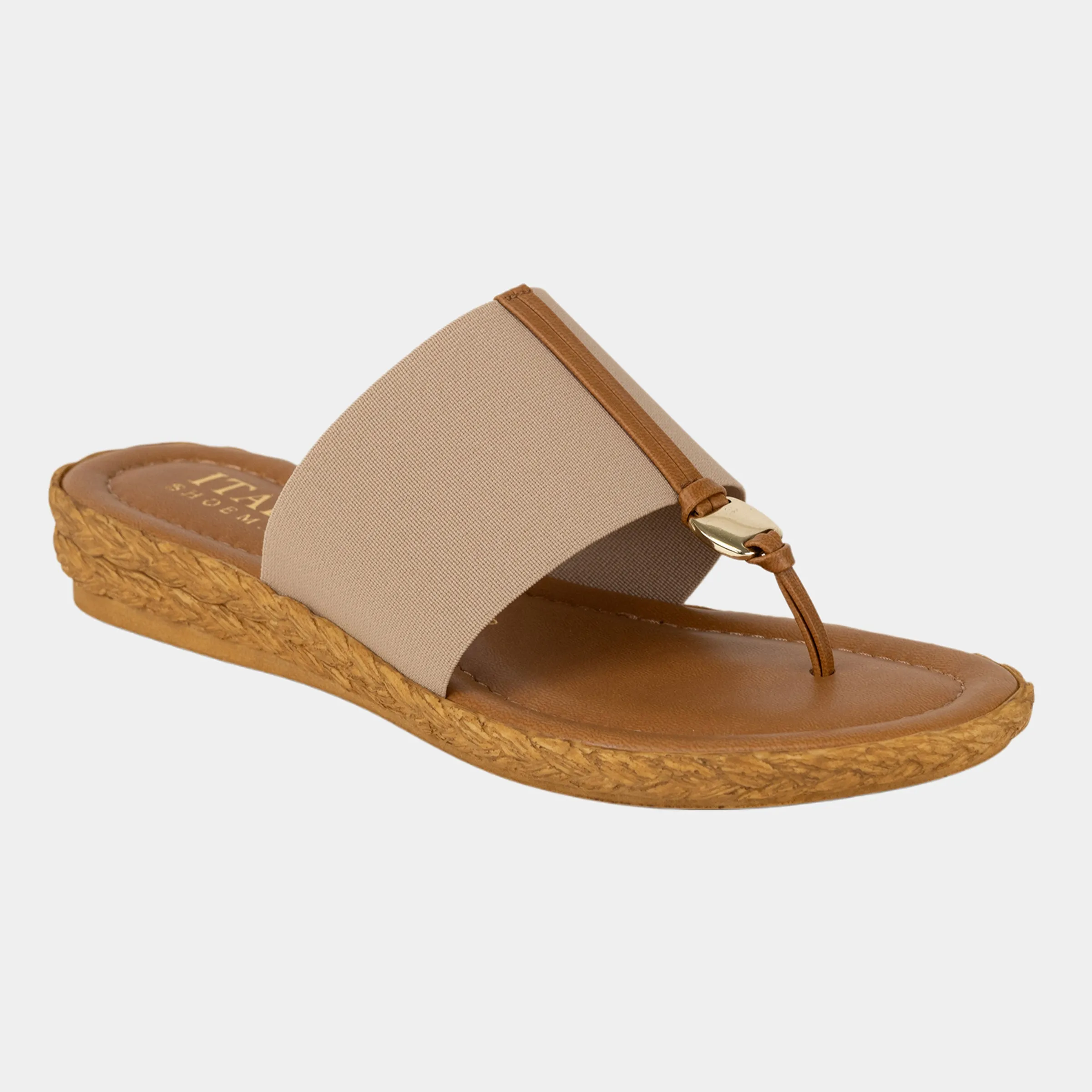 Dalton Flat Thong Sandal sold by Italian Shoemakers