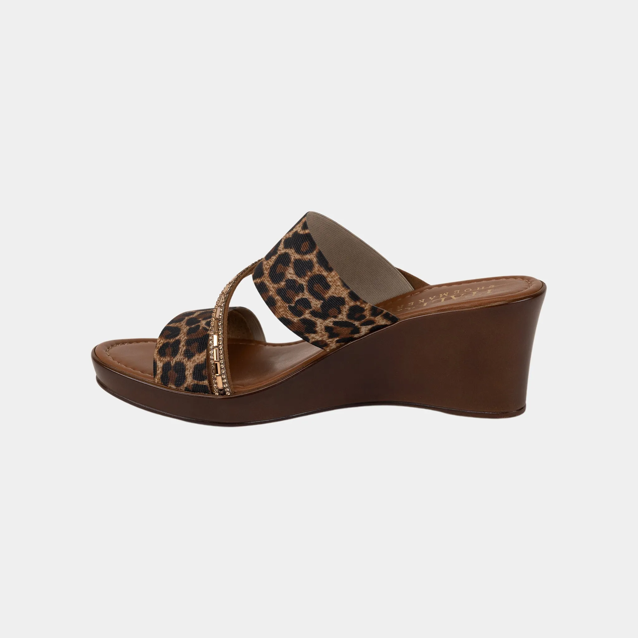 Saturn Wedge Sandal sold by Italian Shoemakers product image thumbnail 4