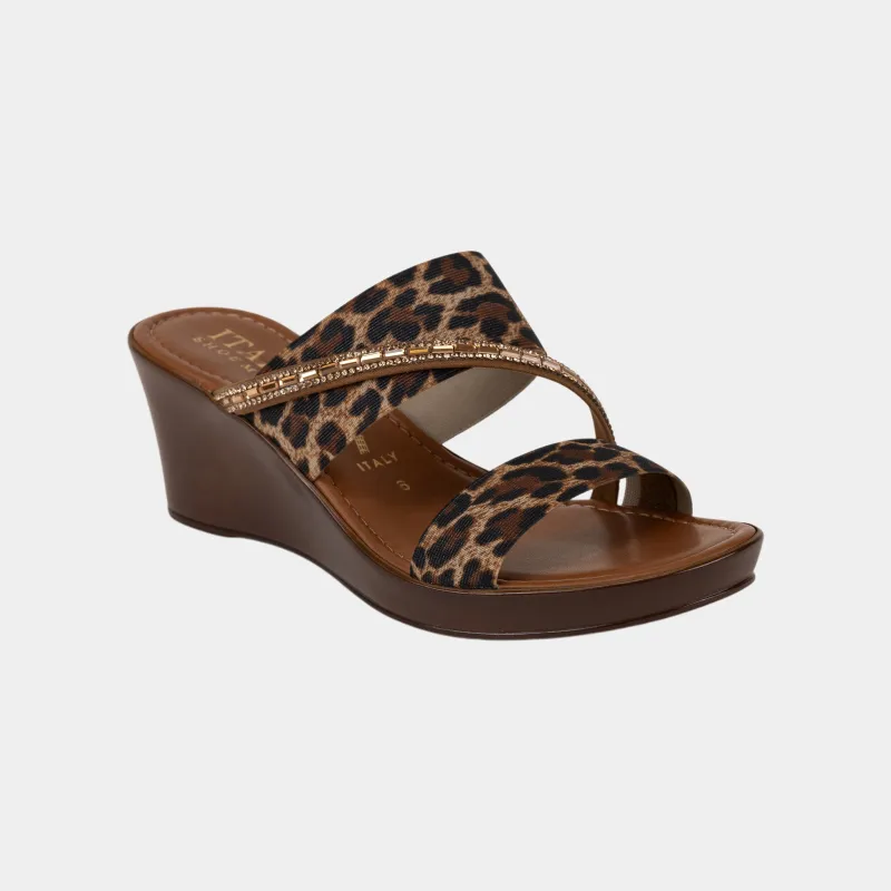 Saturn Wedge Sandal sold by Italian Shoemakers