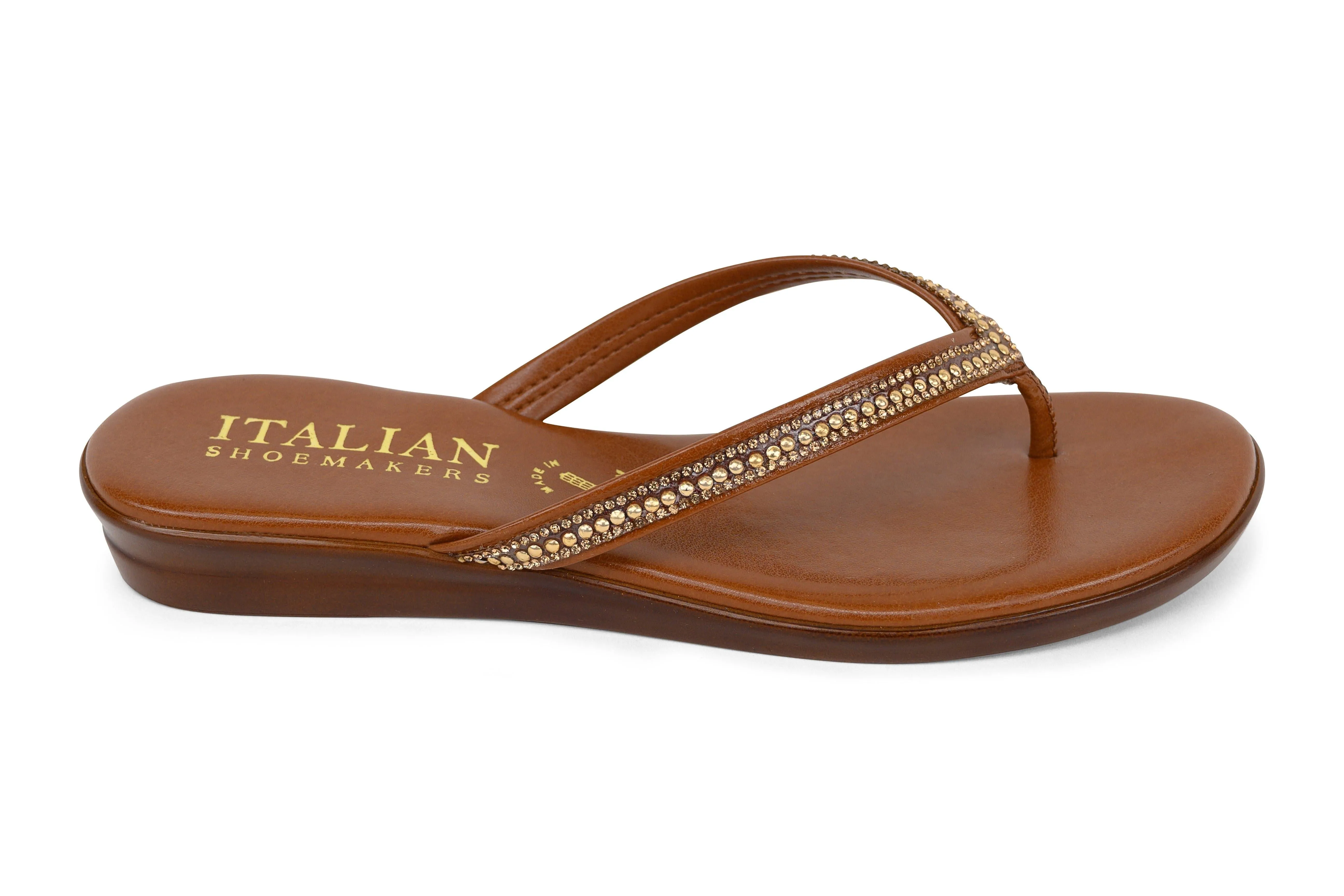 Minley Thong Sandal sold by Italian Shoemakers