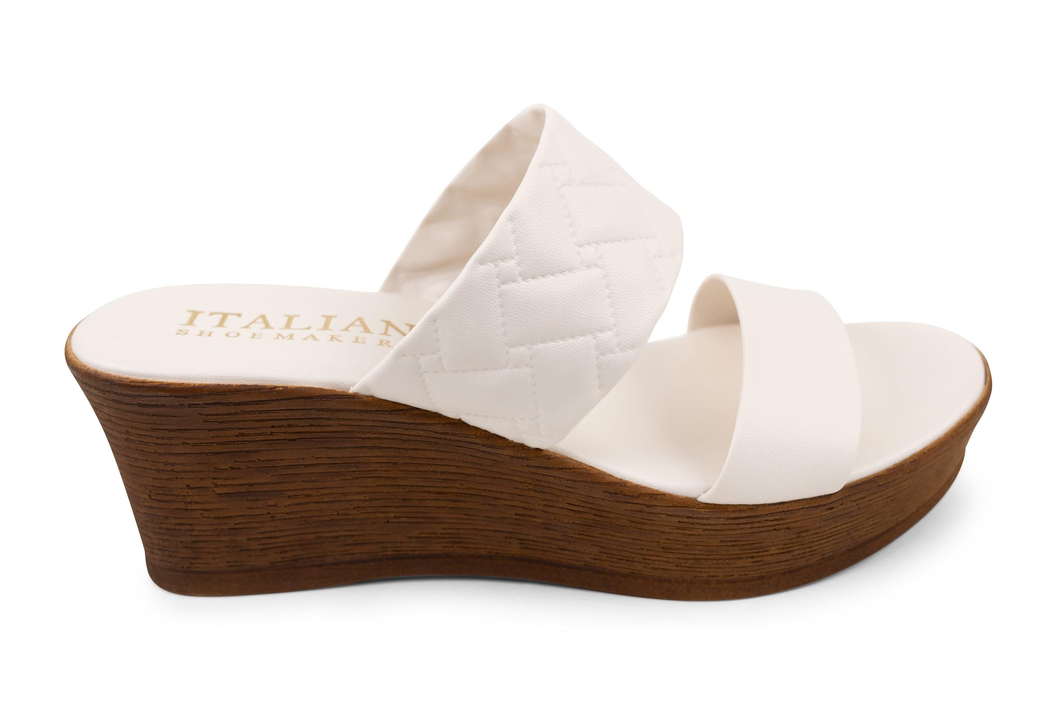 Mildie - Double Strap Wedge Sandal sold by Italian Shoemakers product image thumbnail 6