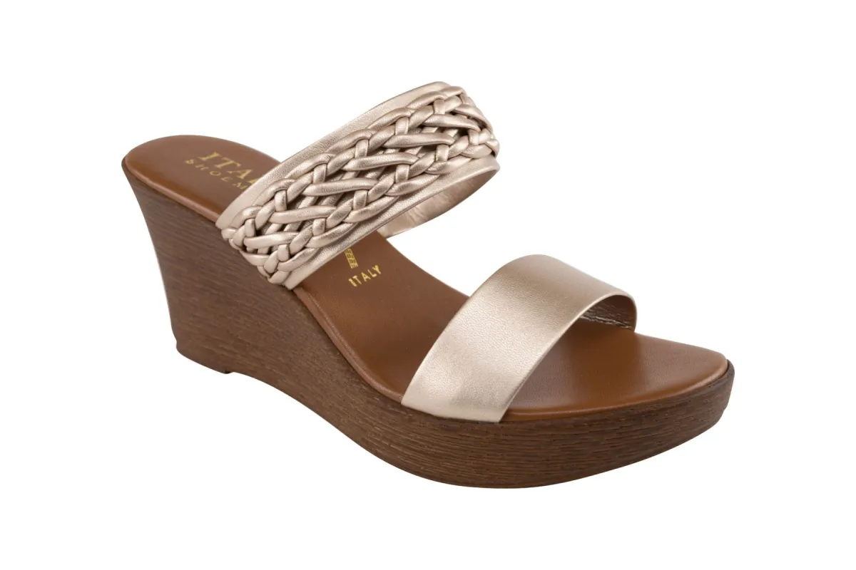Monika - Wedges Sandal sold by Italian Shoemakers