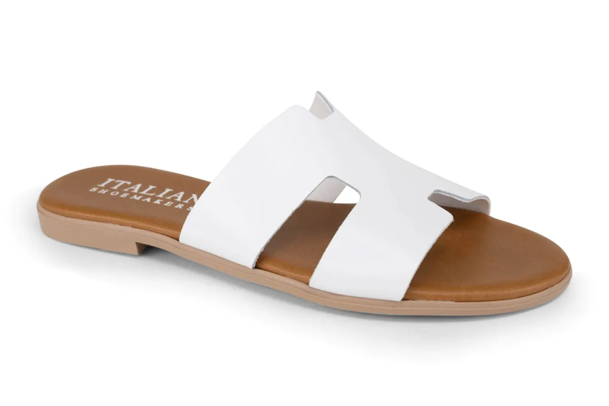 Francie - Flat Sandal sold by Italian Shoemakers