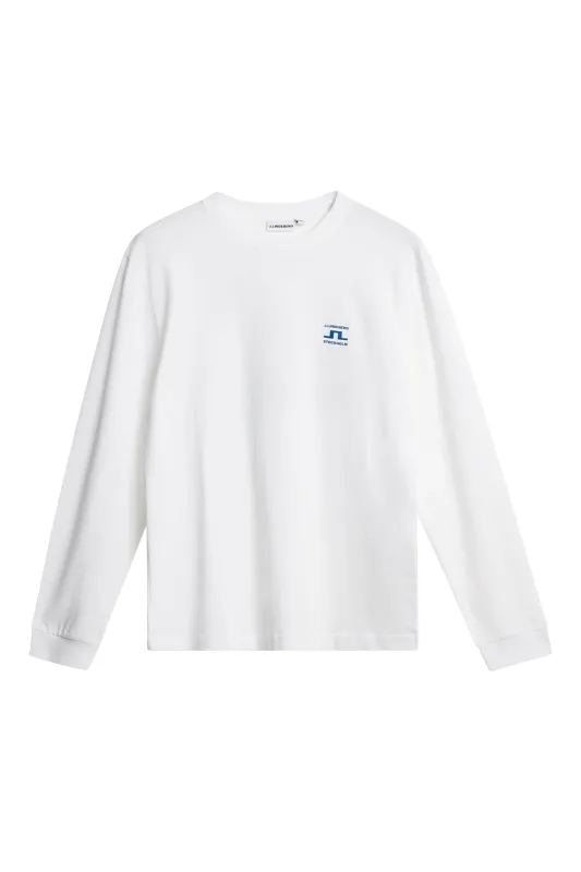 Parcie Longsleeve Tee / White made by J. Lindeberg