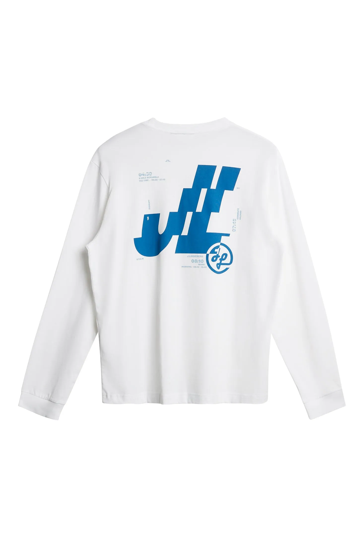 Parcie Longsleeve Tee / White sold by J. Lindeberg product image thumbnail 2