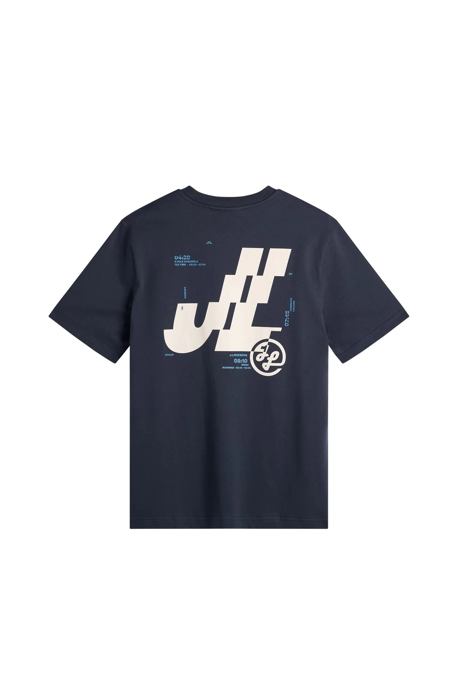 Parcie Seasonal Tee / JL Navy sold by J. Lindeberg product image thumbnail 2