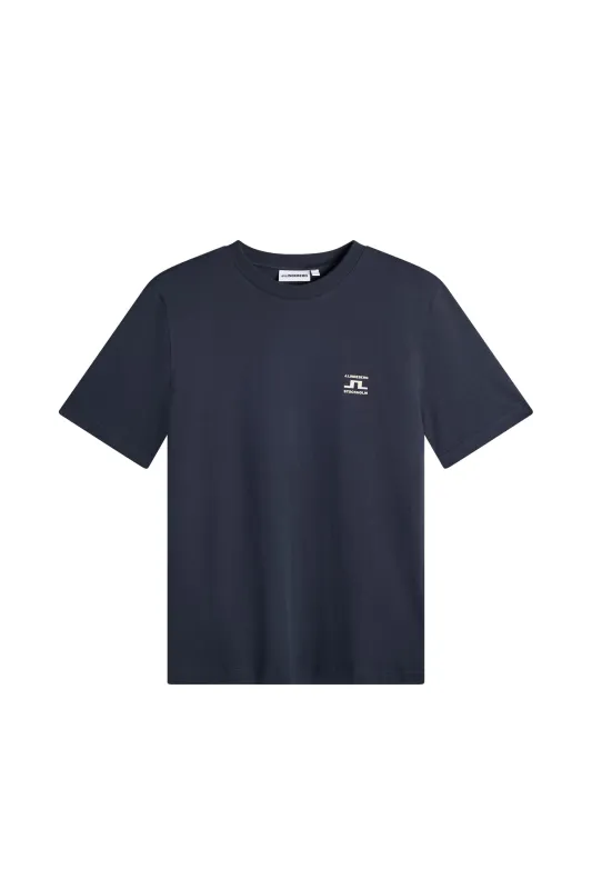 Parcie Seasonal Tee / JL Navy sold by J. Lindeberg