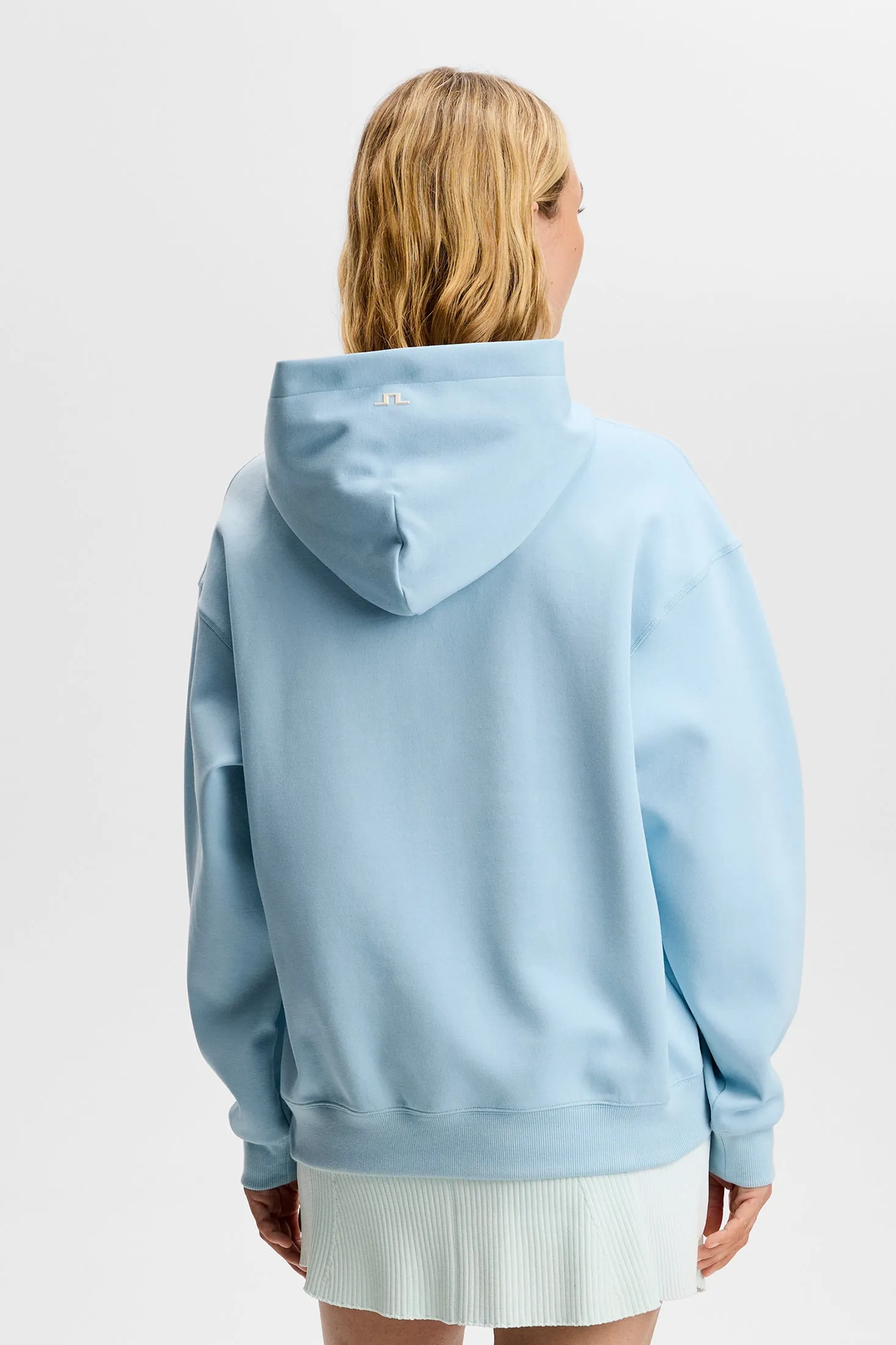 Cove Print Hood / Forget-Me-Not sold by J. Lindeberg product image thumbnail 3
