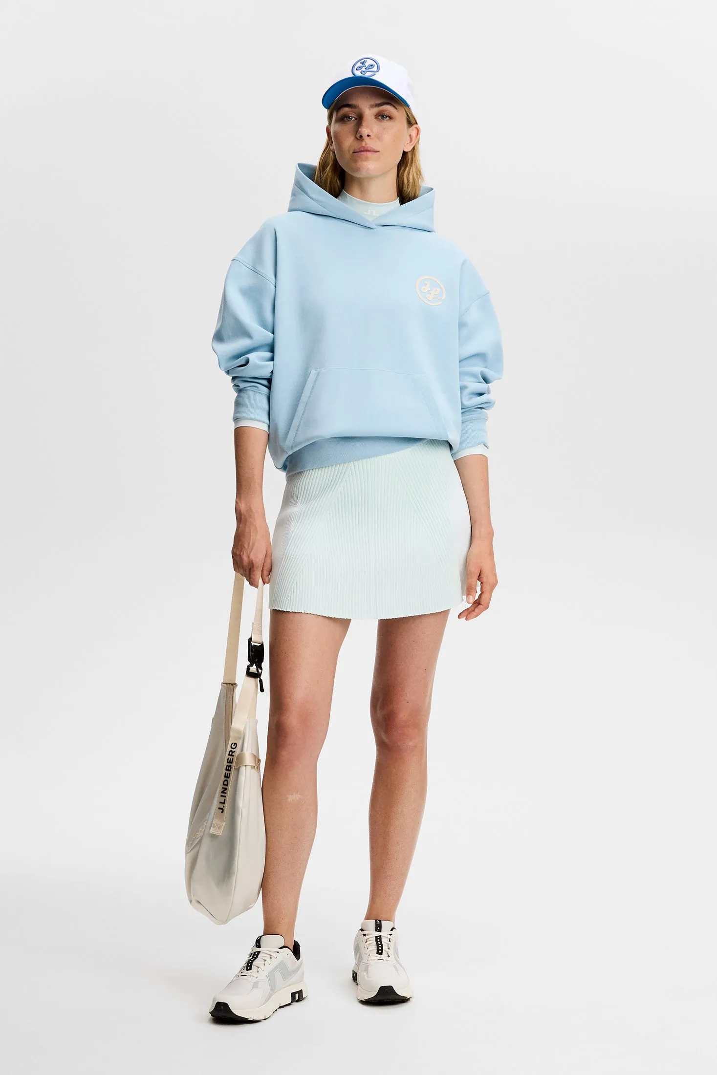 Cove Print Hood / Forget-Me-Not sold by J. Lindeberg product image thumbnail 4