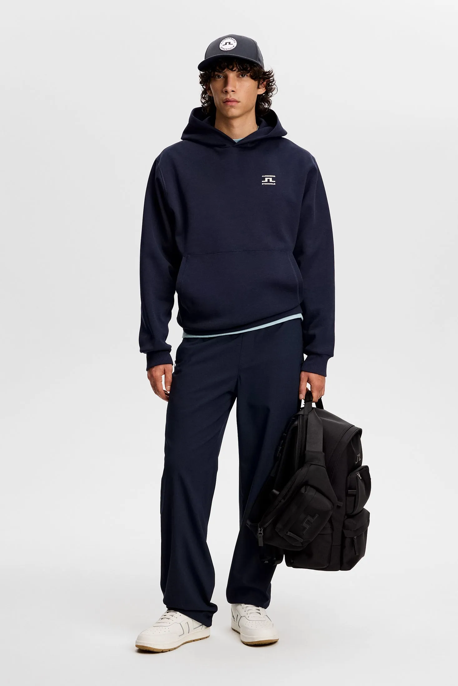 Club Printed Hood / JL Navy sold by J. Lindeberg product image thumbnail 5