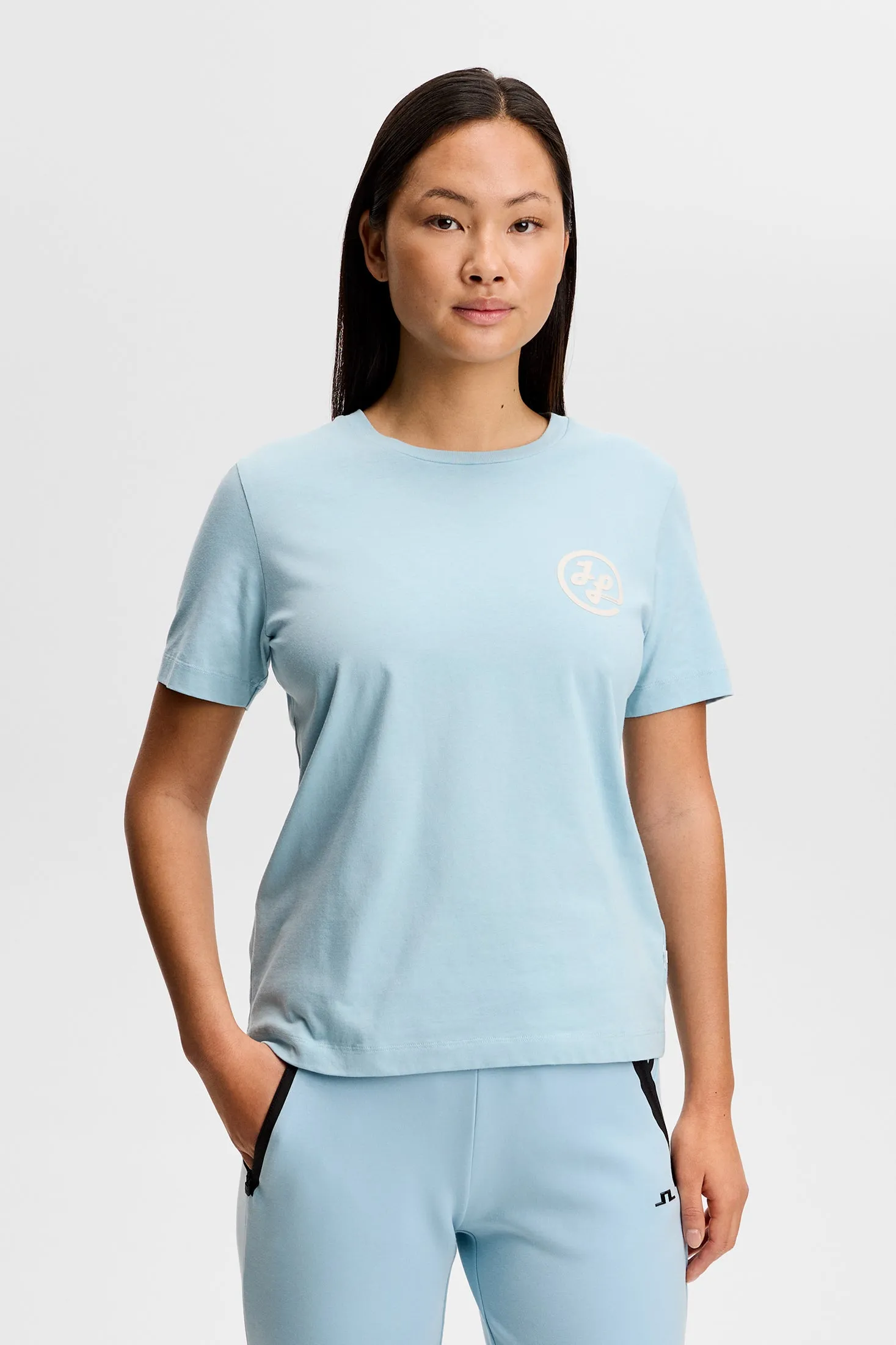 Nova Graphic T-shirt / Forget-Me-Not sold by J. Lindeberg product image thumbnail 2