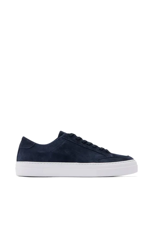 Art Signature Suede Sneaker / JL Navy sold by J. Lindeberg