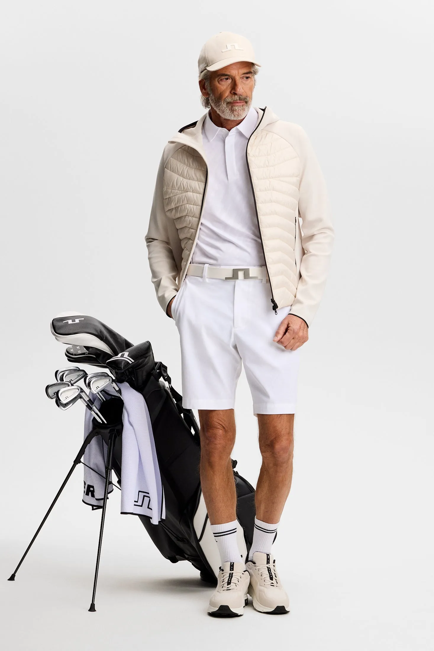 Players Shorts / White sold by J. Lindeberg product image thumbnail 5