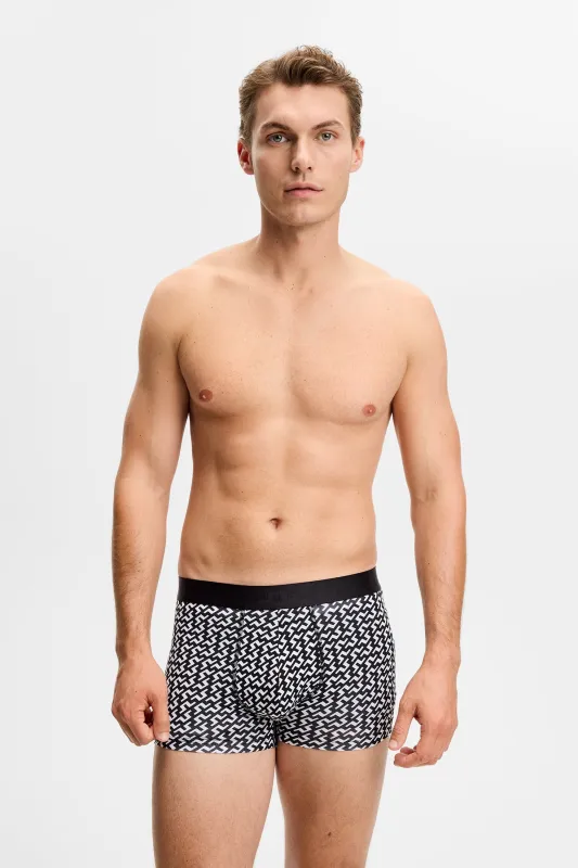 Seasonal Bridge Boxer / Multicolour Black made by J. Lindeberg