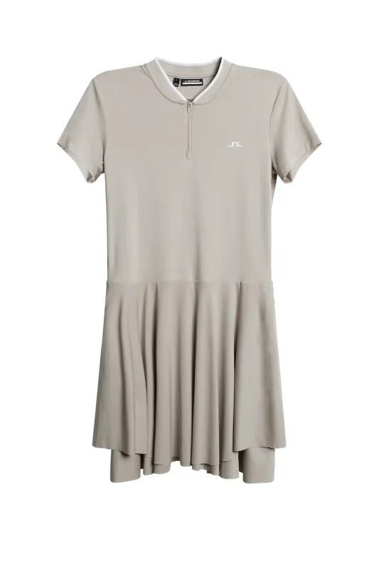 Haven Dress / Oyster Brown made by J. Lindeberg