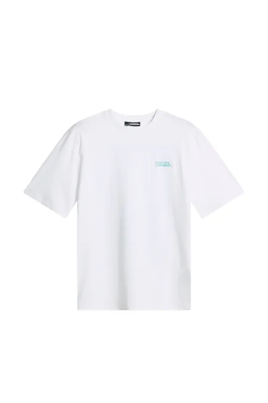 Graphic T-Shirt / White made by J. Lindeberg