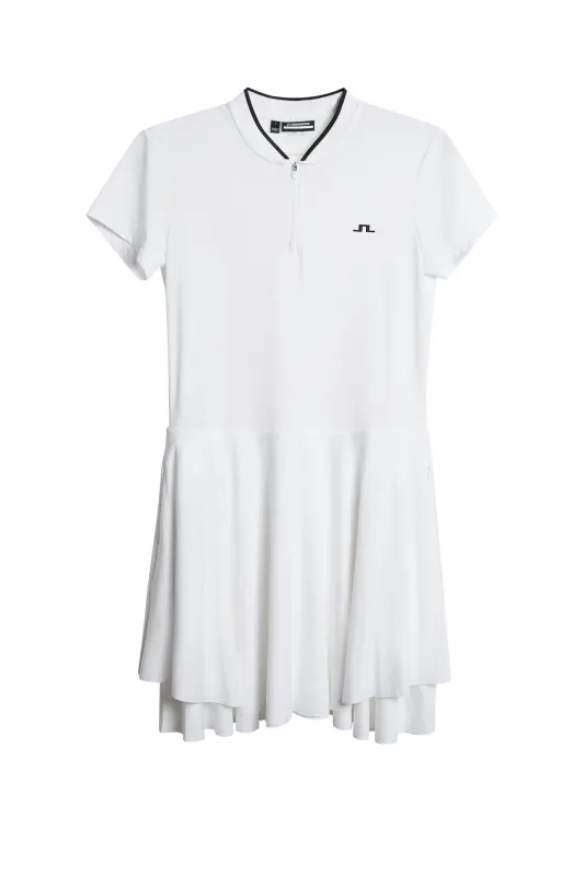 Haven Dress / White made by J. Lindeberg