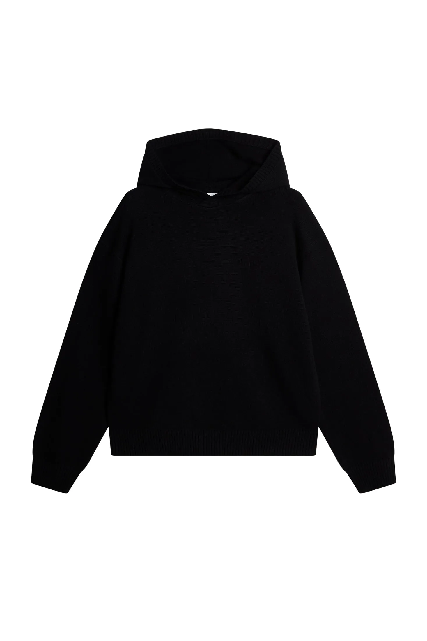 Edward Knitted Hoodie / Black sold by J. Lindeberg