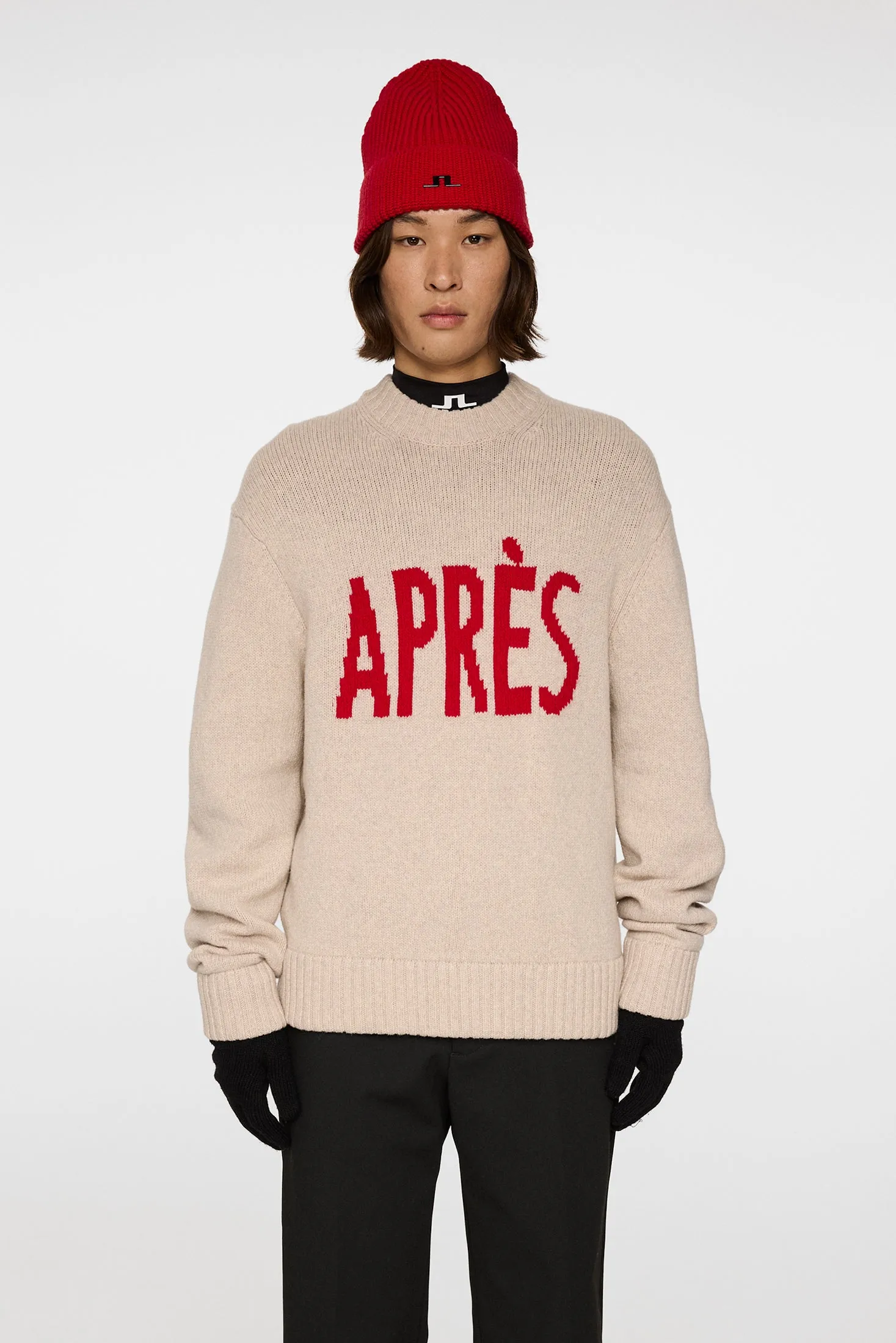 Fabian Graphic Knit Sweater / Moonbeam sold by J. Lindeberg product image thumbnail 2