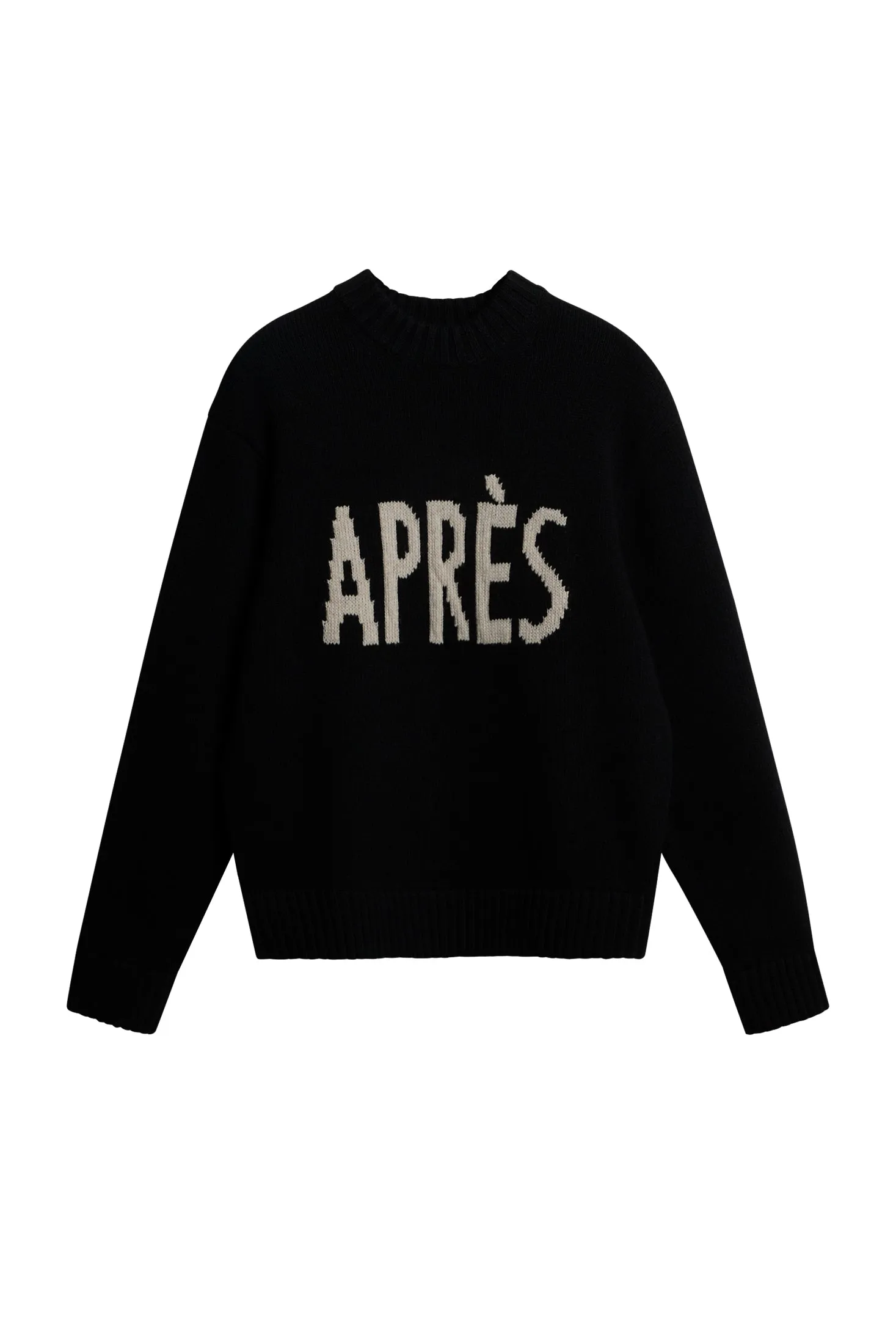 Fabian Graphic Knit Sweater / Black sold by J. Lindeberg