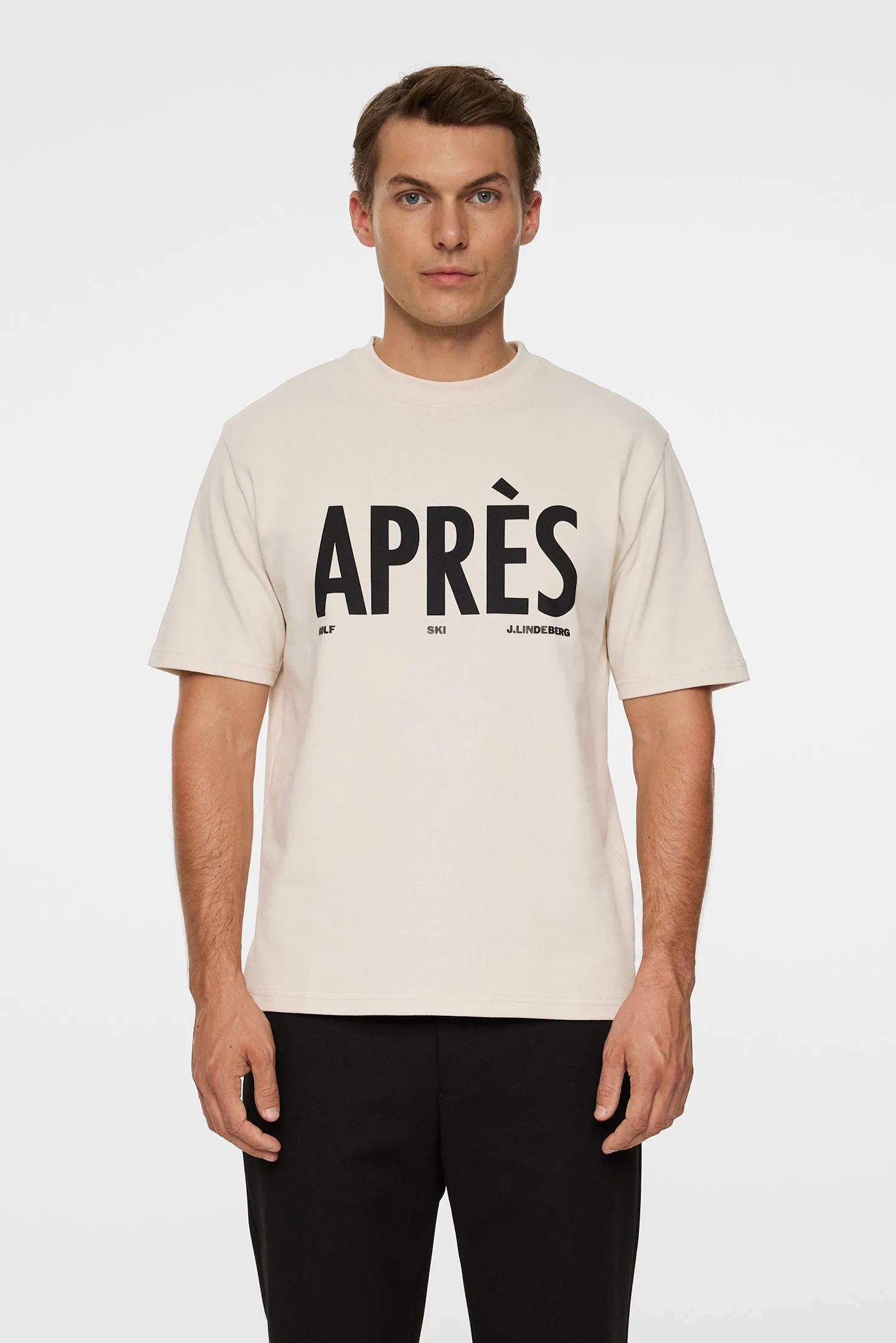 Hale Seasonal Logo T-shirt / Moonbeam sold by J. Lindeberg product image thumbnail 2