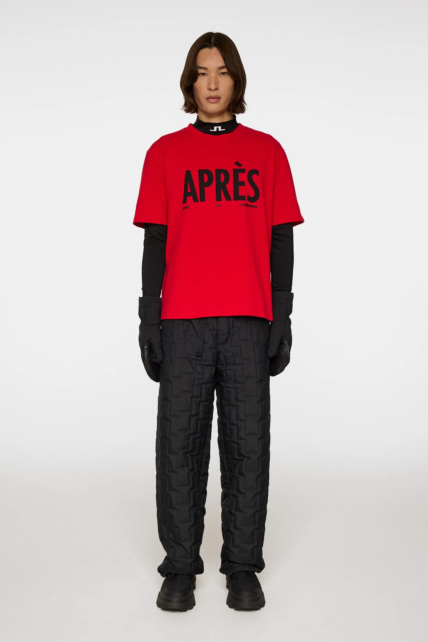 Hale Seasonal Logo T-shirt / Barbados Cherry sold by J. Lindeberg product image thumbnail 4