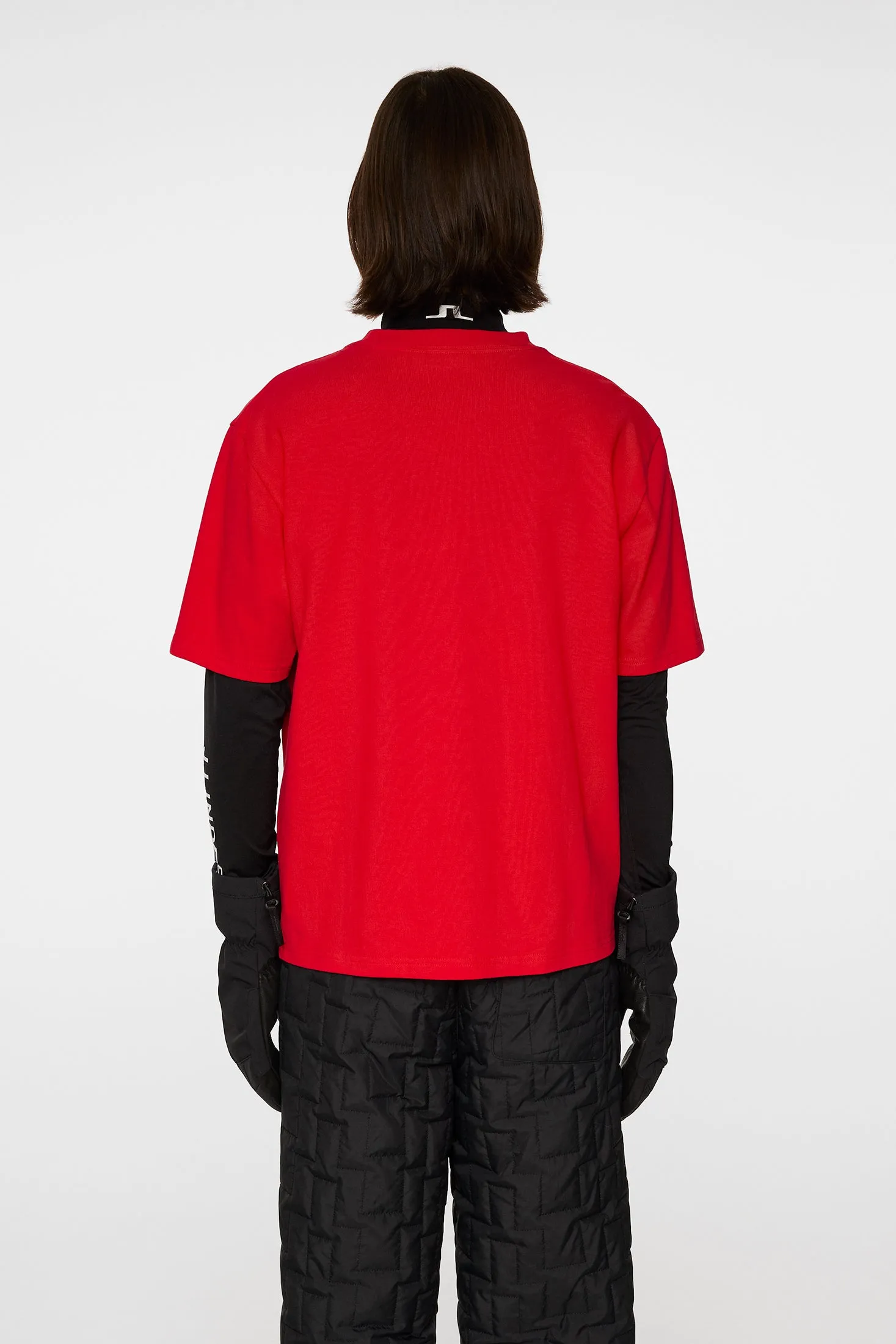 Hale Seasonal Logo T-shirt / Barbados Cherry sold by J. Lindeberg product image thumbnail 3