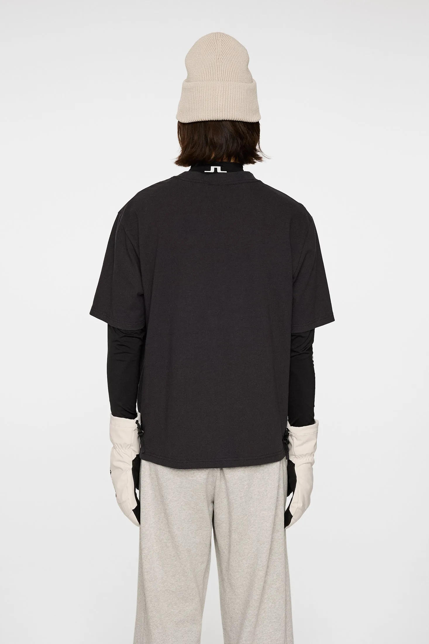 Hale Seasonal Logo T-shirt / Black sold by J. Lindeberg product image thumbnail 3