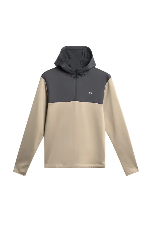 Banks Zip Hood / Brindle sold by J. Lindeberg