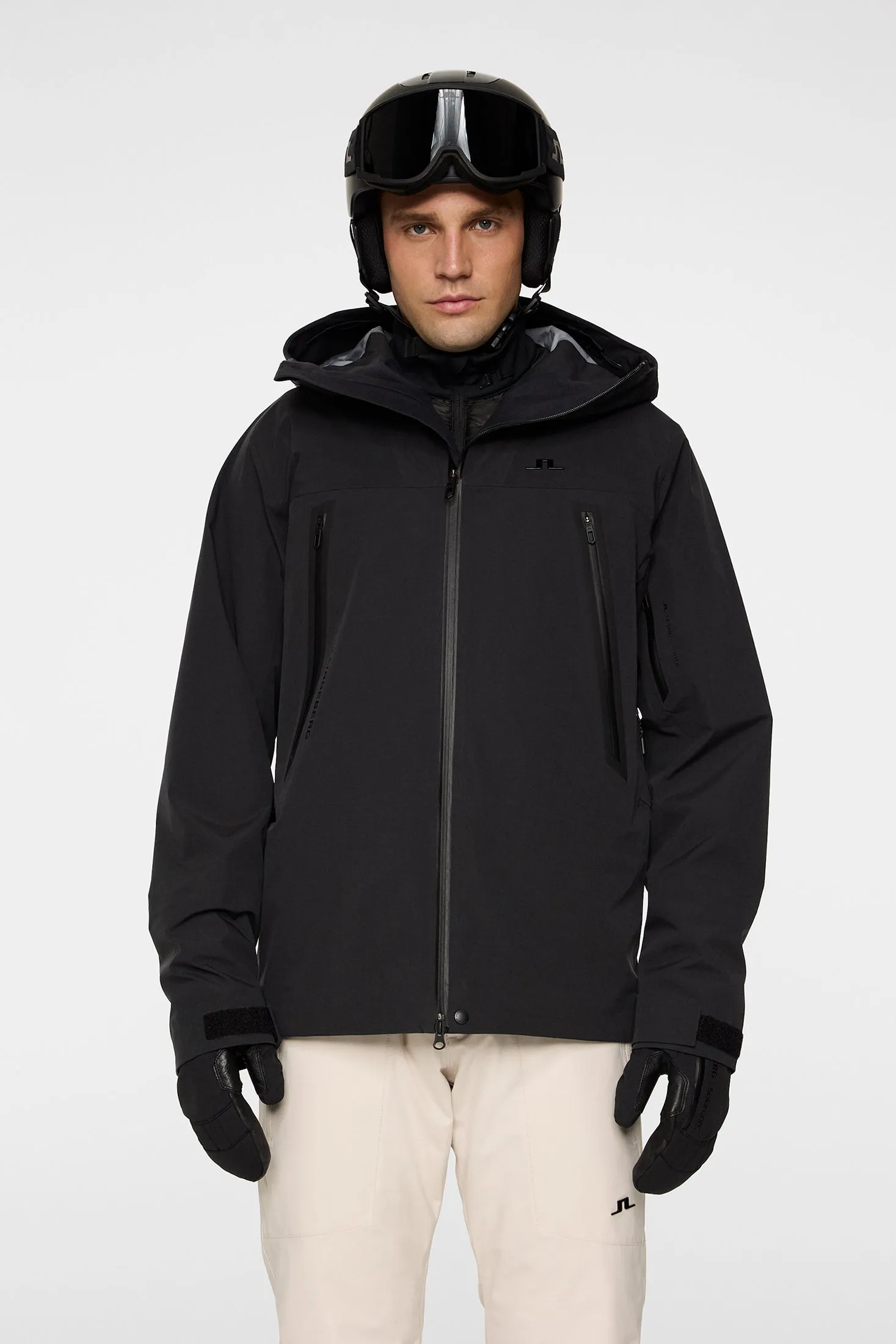 Sky Pro Shell Jacket / Black sold by J. Lindeberg product image thumbnail 2