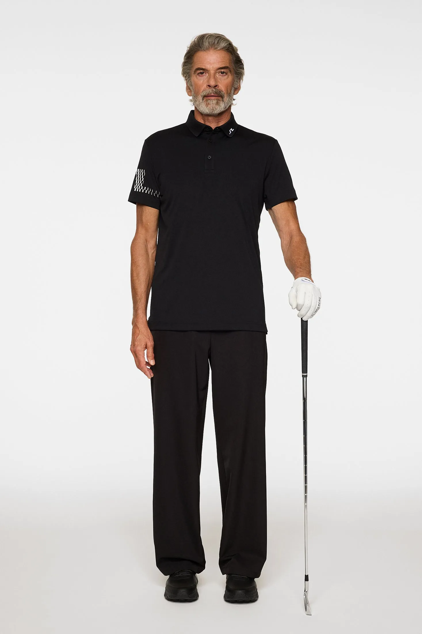 Heath Polo / Black sold by J. Lindeberg product image thumbnail 4