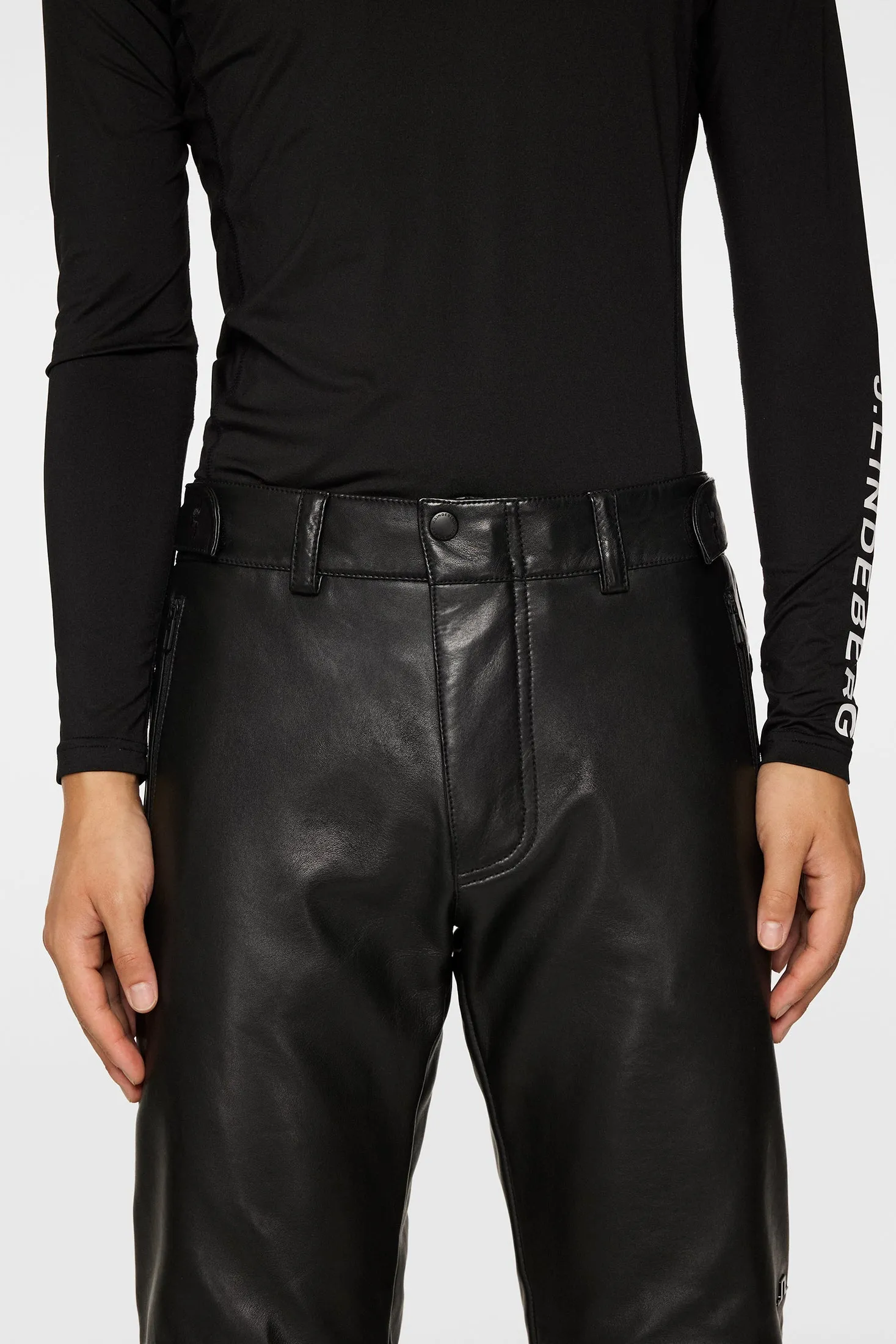 Carter Leather Pants / Black sold by J. Lindeberg product image thumbnail 5