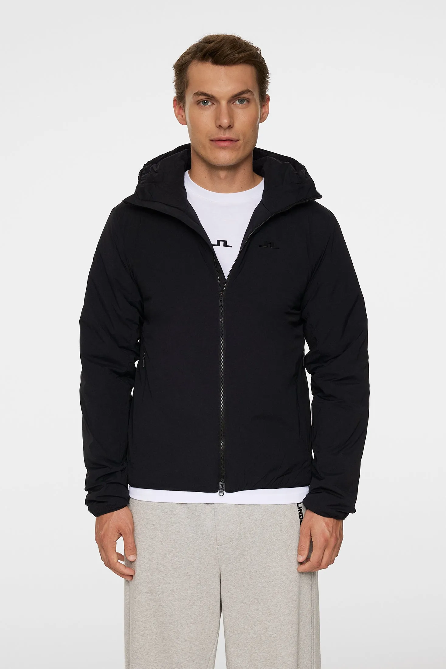 Clinton Hood / Black sold by J. Lindeberg product image thumbnail 3