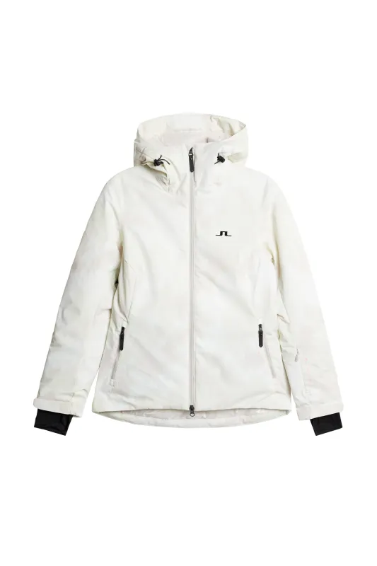 Starling Ski Jacket Printed / Warp Gray Lilac L sold by J. Lindeberg