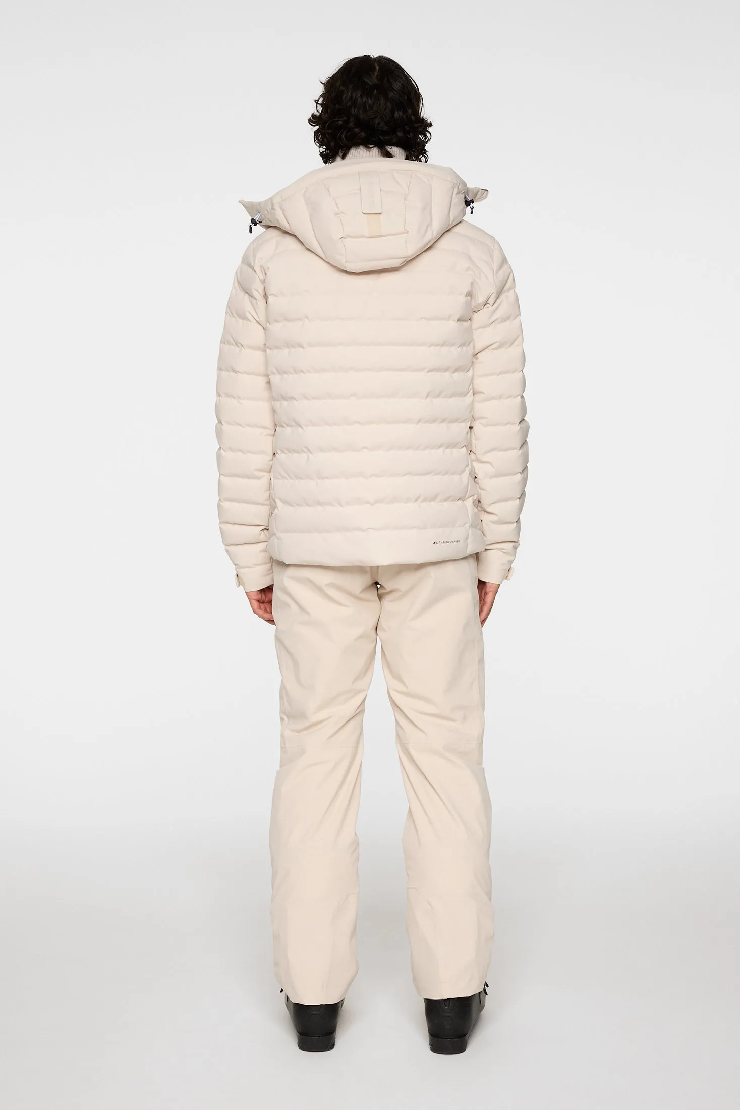 Alta Suspender Pants / Moonbeam sold by J. Lindeberg product image thumbnail 3