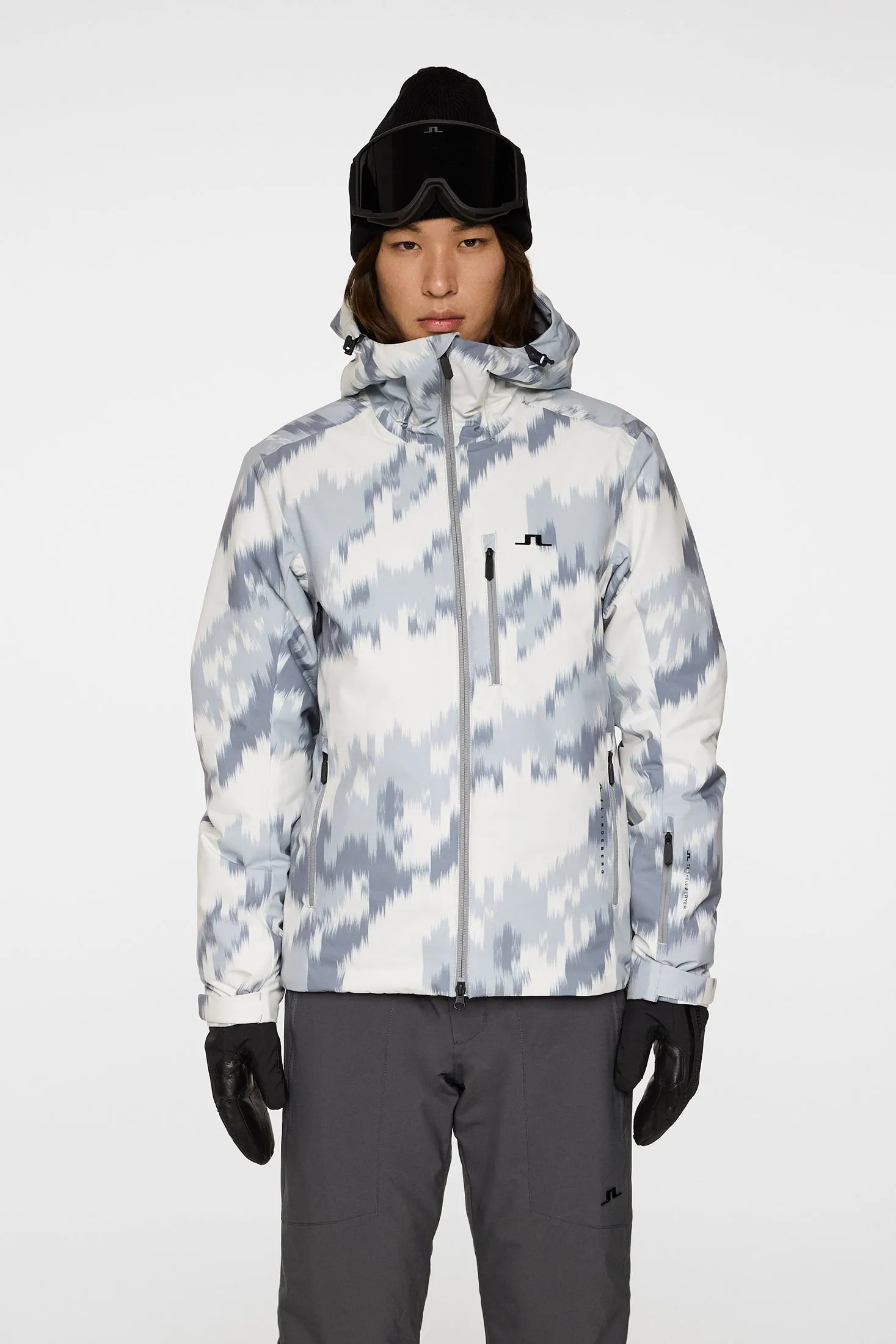Ace Jacket Printed / Warp Night Owl L sold by J. Lindeberg product image thumbnail 2