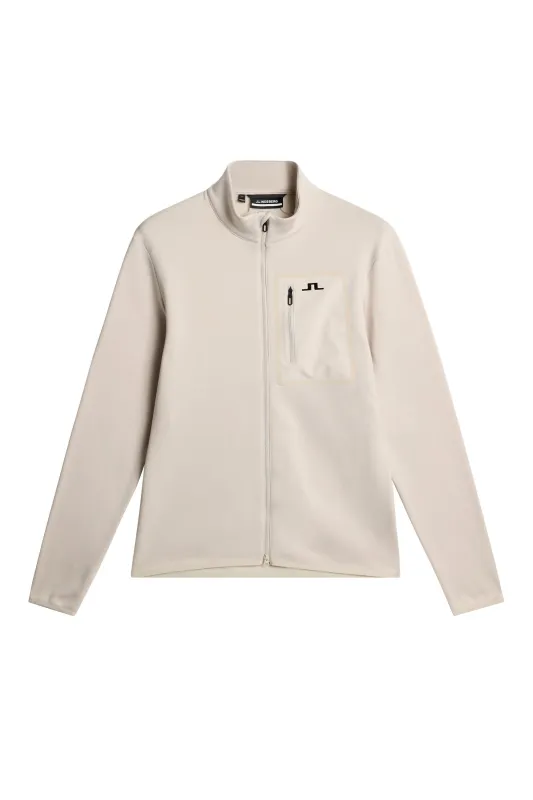 Wayne Polartec Mid Layer / Moonbeam sold by J. Lindeberg