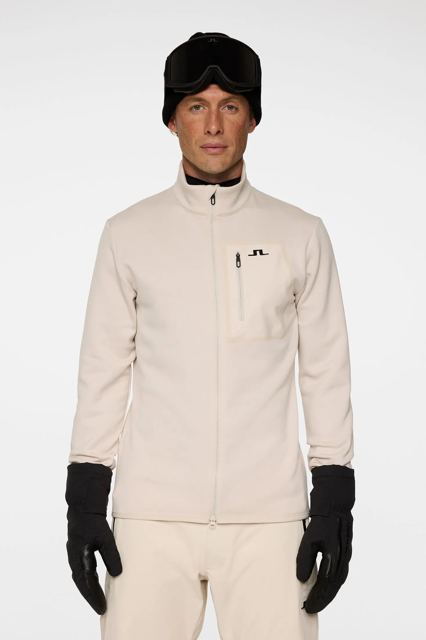 Wayne Polartec Mid Layer / Moonbeam sold by J. Lindeberg product image thumbnail 2