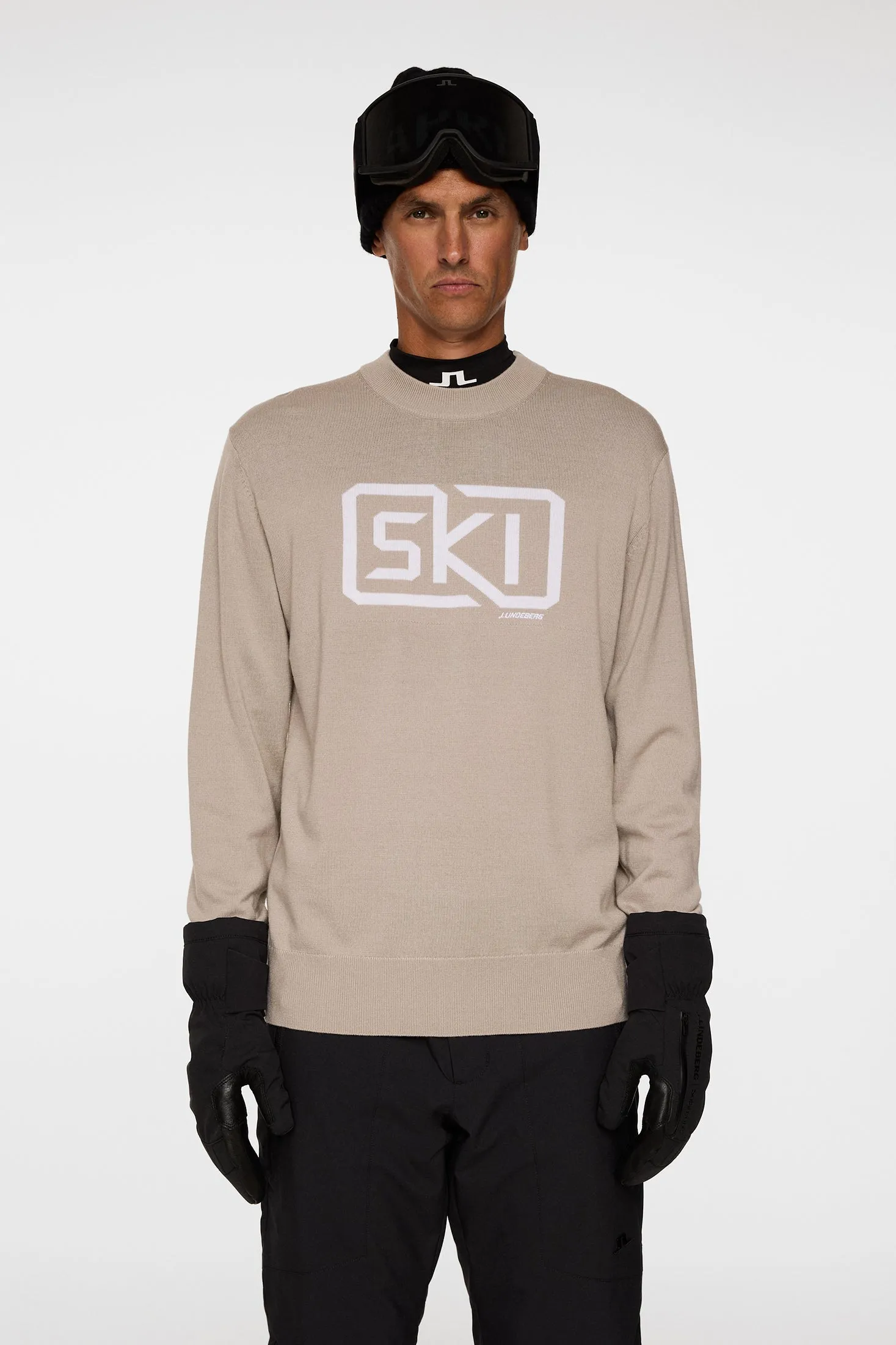 William Knitted Sweater / Moonbeam sold by J. Lindeberg product image thumbnail 2