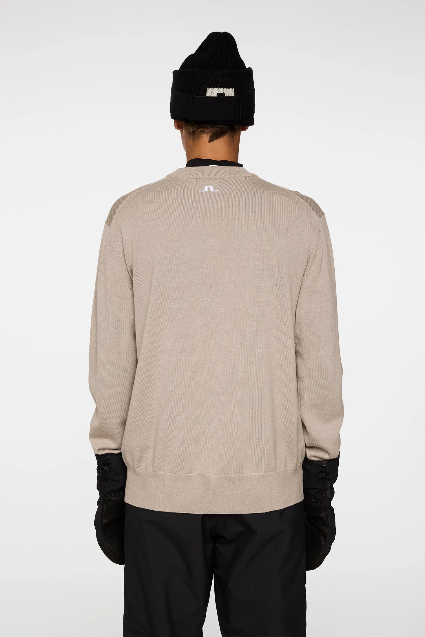 William Knitted Sweater / Moonbeam sold by J. Lindeberg product image thumbnail 3