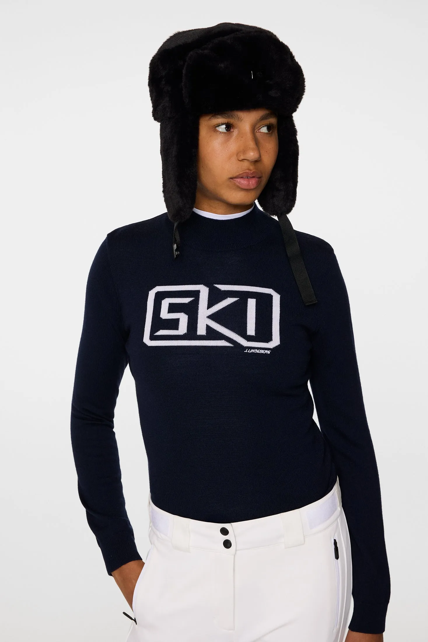 Miracle Knitted Sweater / JL Navy sold by J. Lindeberg product image thumbnail 5